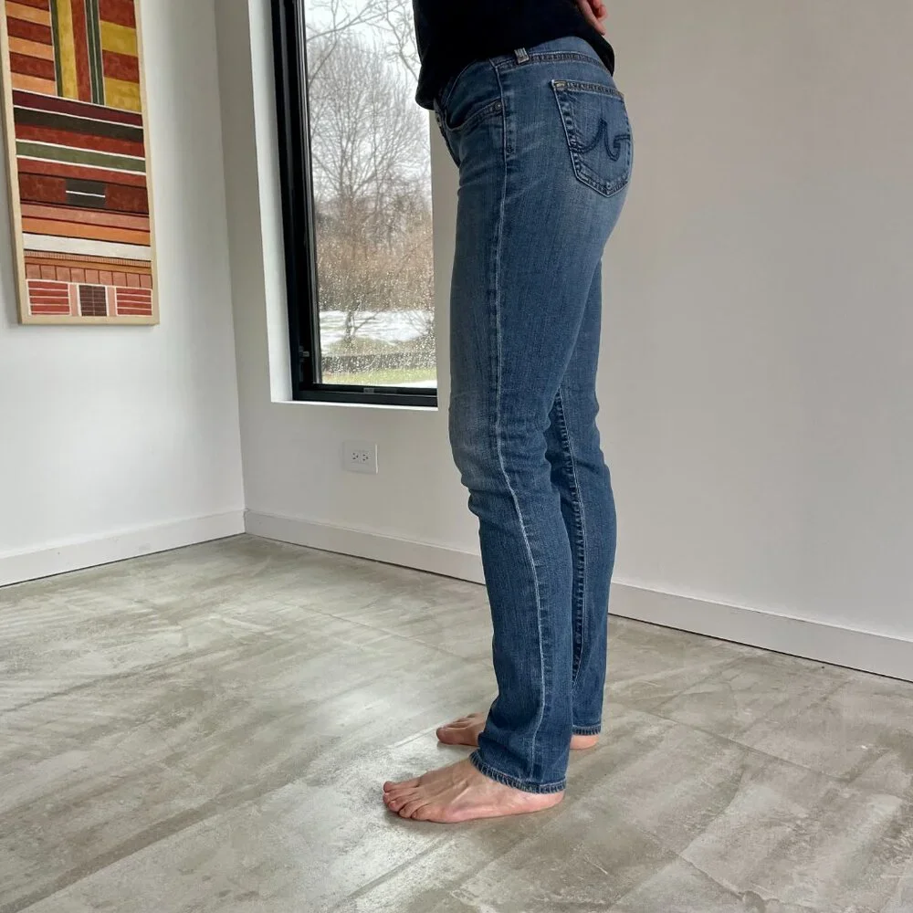 Adriano Goldschmied AG Stevie Slim Straight Jeans 27 - Picture 6 of 11